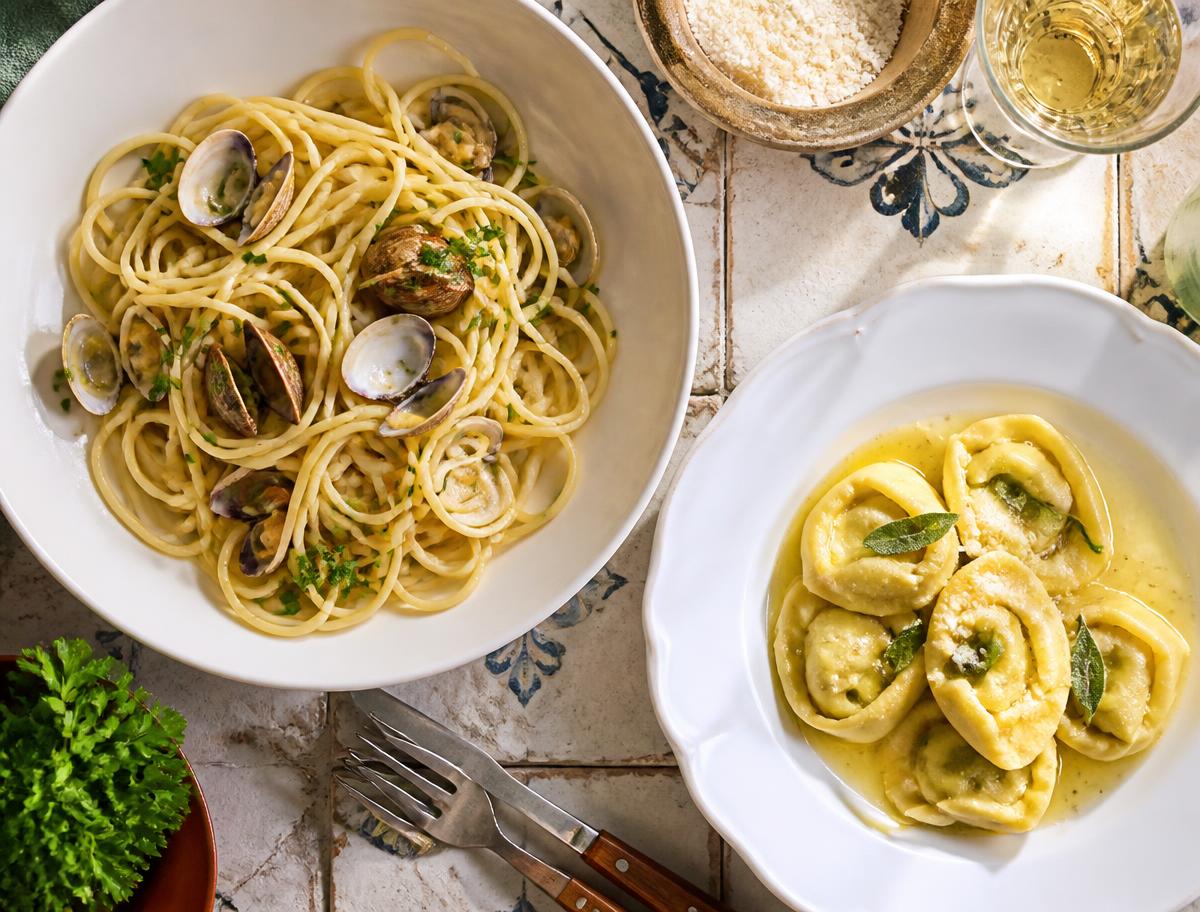 Homemade pasta